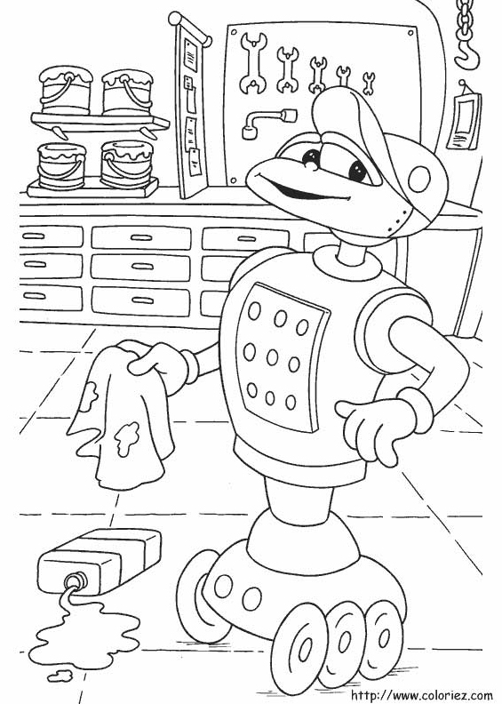 Coloring page: Adiboo (Cartoons) #23676 - Free Printable Coloring Pages