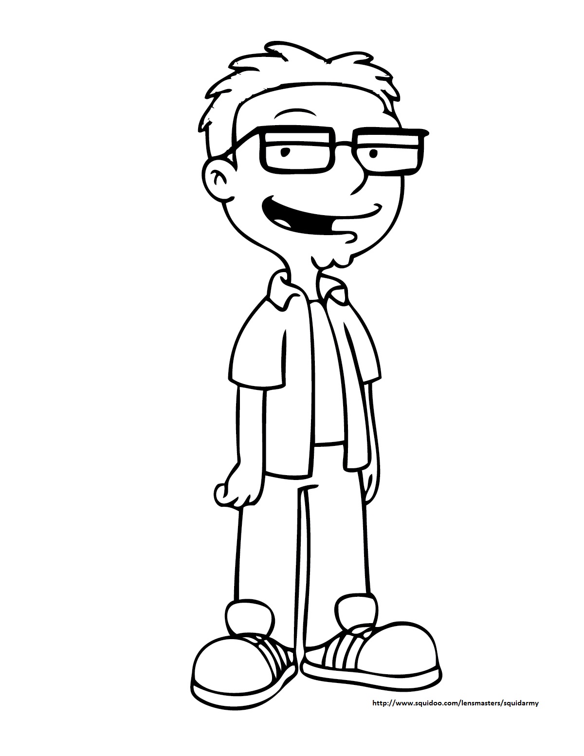 Coloring page: American Dad! (Cartoons) #50892 - Free Printable Coloring Pages