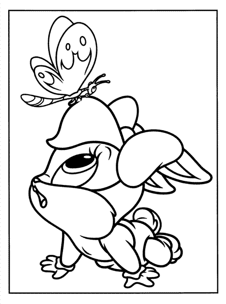 Coloring page: Baby Looney Tunes (Cartoons) #26511 - Free Printable Coloring Pages