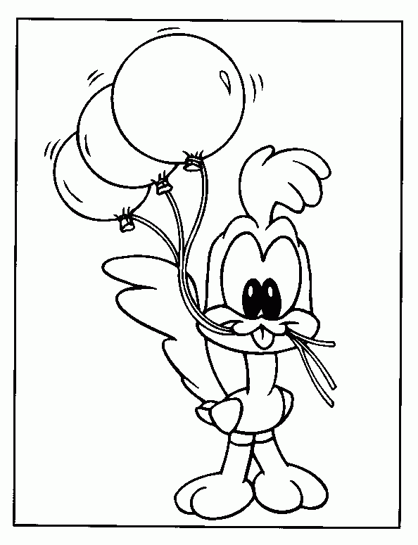 Coloring page: Baby Looney Tunes (Cartoons) #26677 - Free Printable Coloring Pages