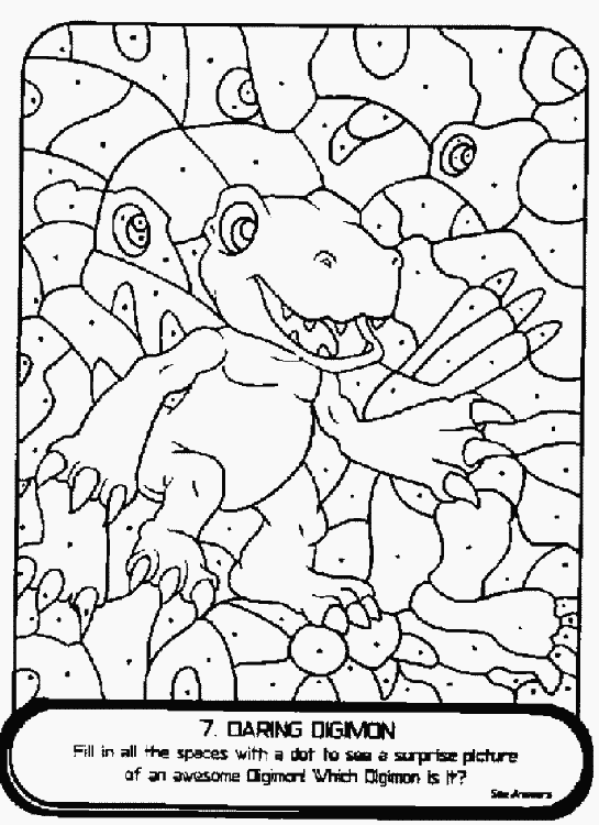 Coloring page: Digimon (Cartoons) #51510 - Free Printable Coloring Pages
