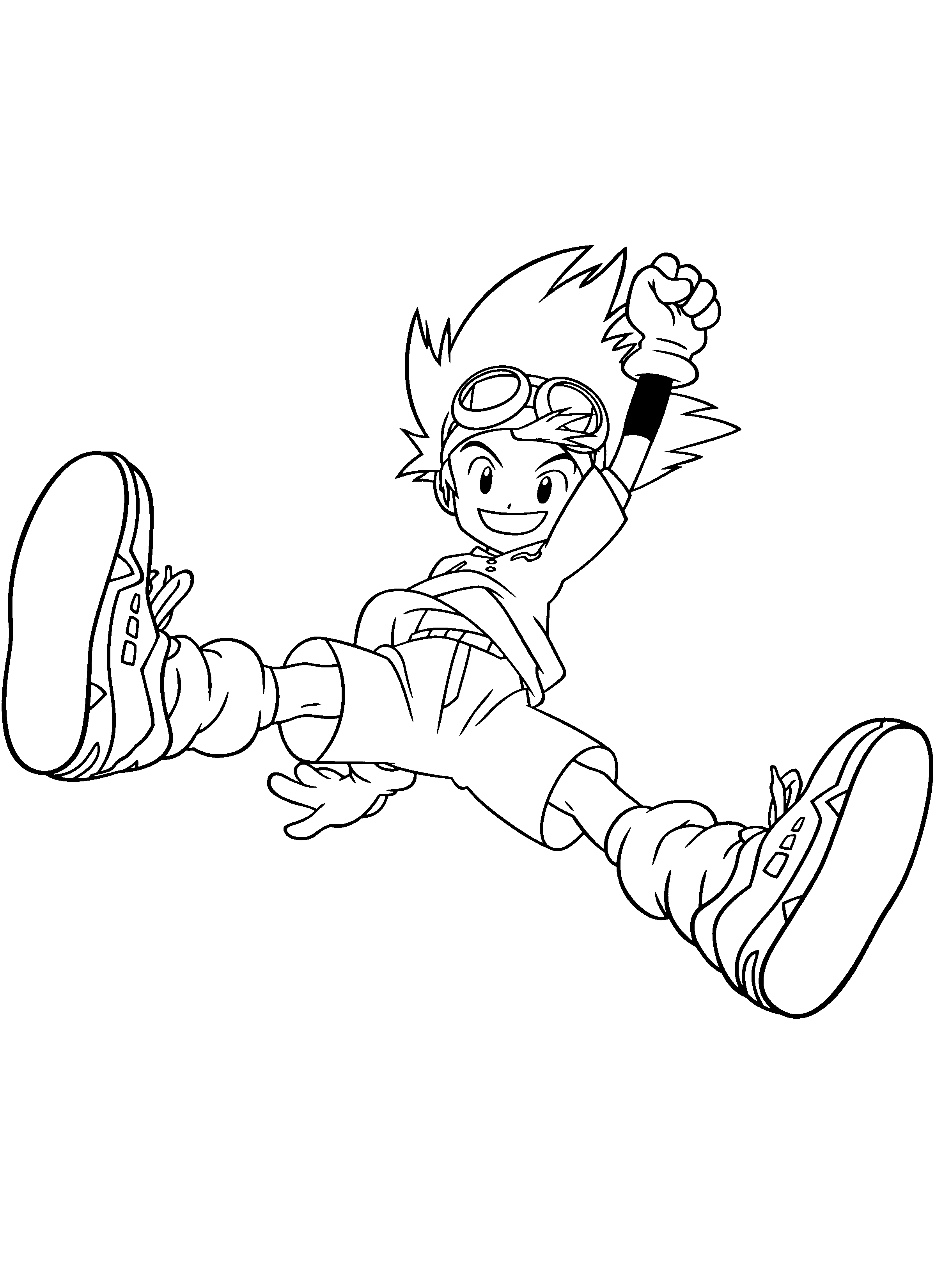 Coloring page: Digimon (Cartoons) #51525 - Free Printable Coloring Pages
