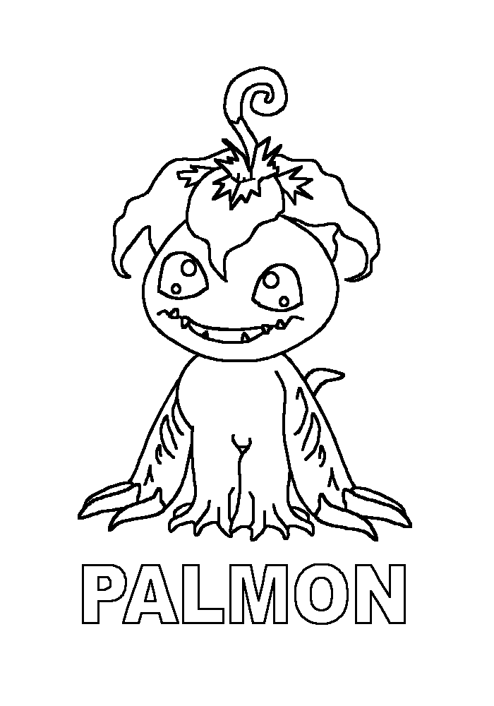 Coloring page: Digimon (Cartoons) #51585 - Free Printable Coloring Pages