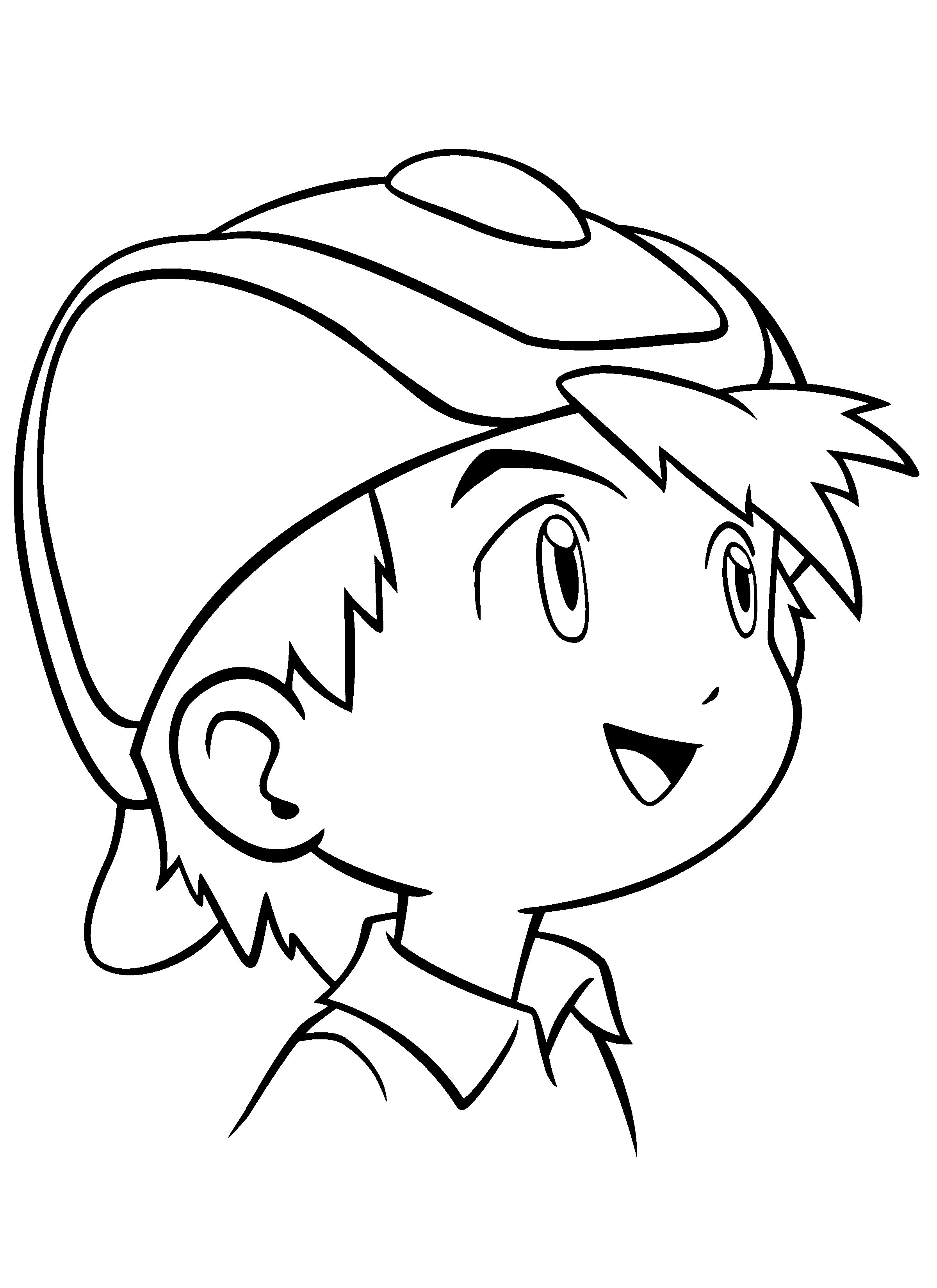 Coloring page: Digimon (Cartoons) #51626 - Free Printable Coloring Pages