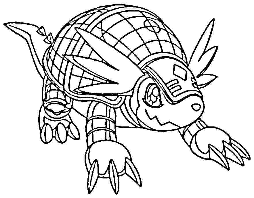 Coloring page: Digimon (Cartoons) #51679 - Free Printable Coloring Pages