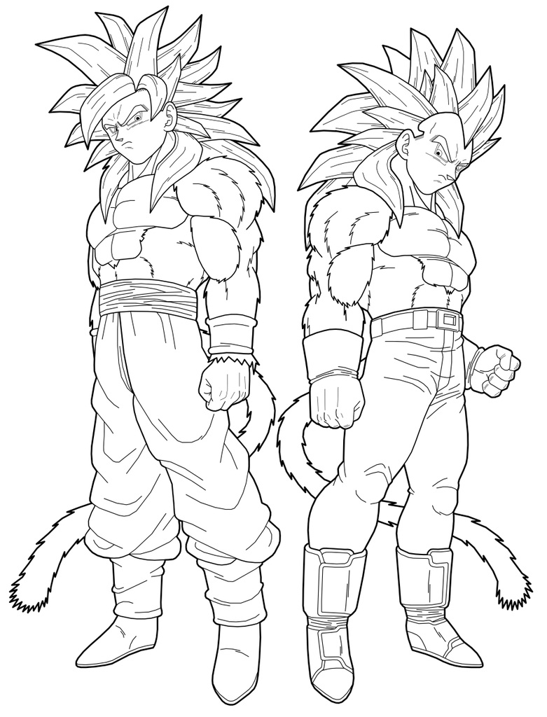 Coloring page: Dragon Ball Z (Cartoons) #38508 - Free Printable Coloring Pages