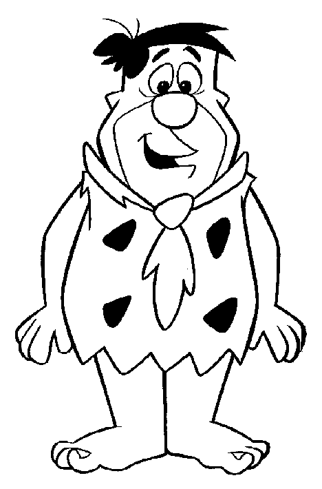Coloring page: Flintstones (Cartoons) #29592 - Free Printable Coloring Pages
