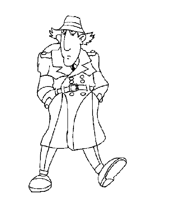 Coloring page: Gadget Inspector (Cartoons) #38875 - Free Printable Coloring Pages