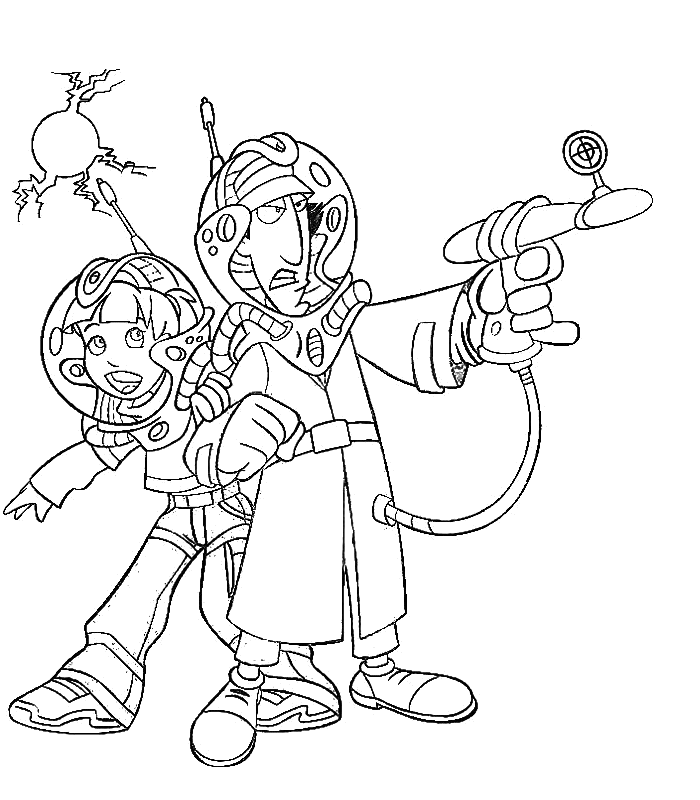 Coloring page: Gadget Inspector (Cartoons) #38878 - Free Printable Coloring Pages
