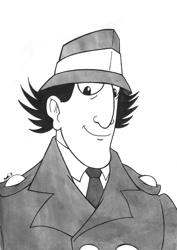 Coloring page: Gadget Inspector (Cartoons) #39003 - Free Printable Coloring Pages