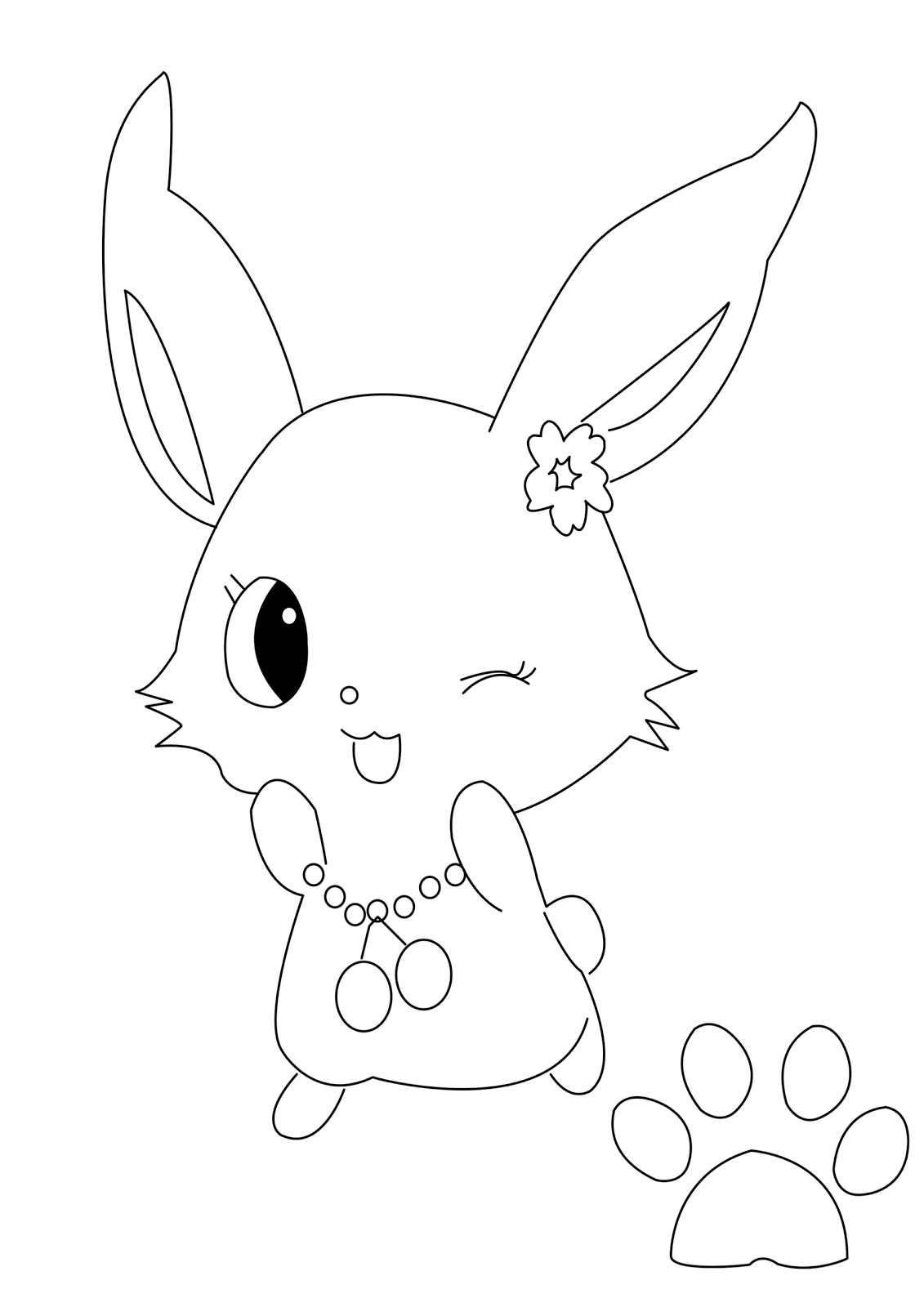 Coloring page: Jewelpet (Cartoons) #37695 - Free Printable Coloring Pages