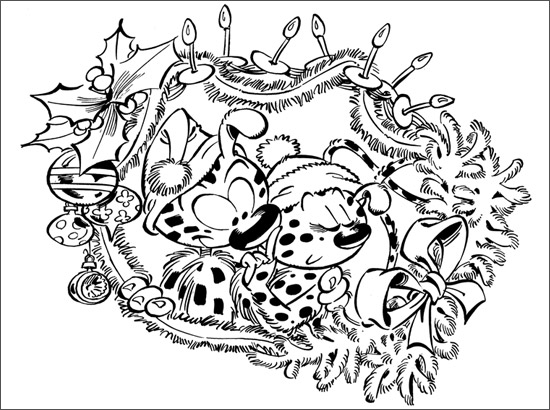 Coloring page: Marsupilami (Cartoons) #50164 - Free Printable Coloring Pages