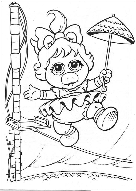 Coloring page: Muppets (Cartoons) #31892 - Free Printable Coloring Pages