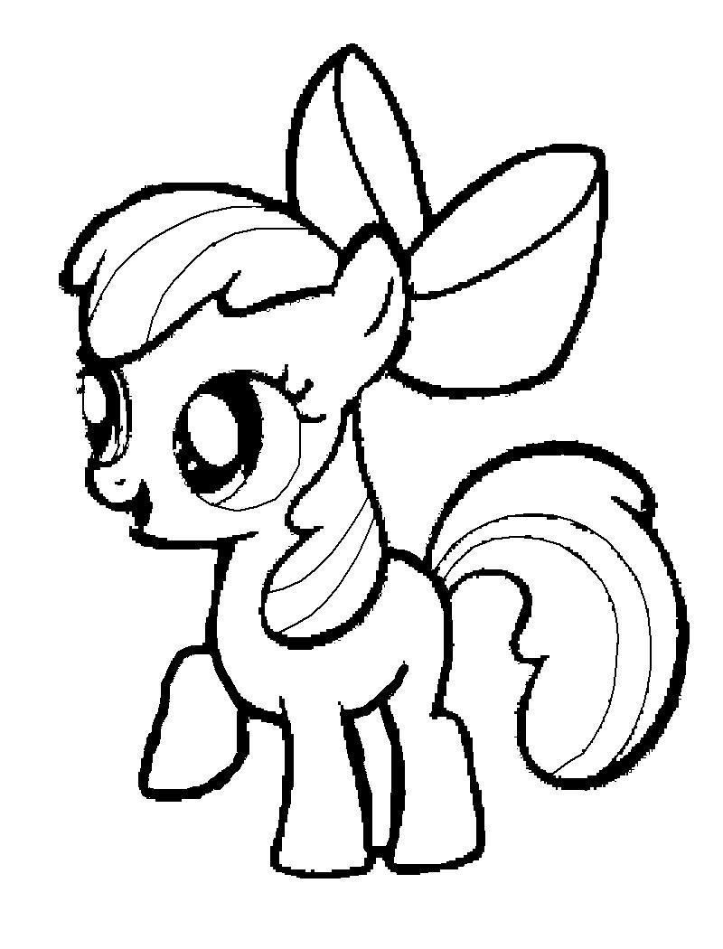 Coloring page: My Little Pony (Cartoons) #41867 - Free Printable Coloring Pages