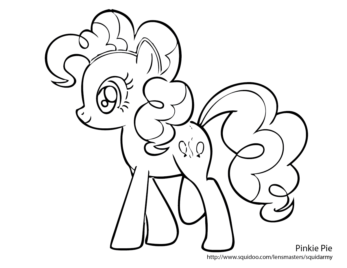 Coloring page: My Little Pony (Cartoons) #41878 - Free Printable Coloring Pages