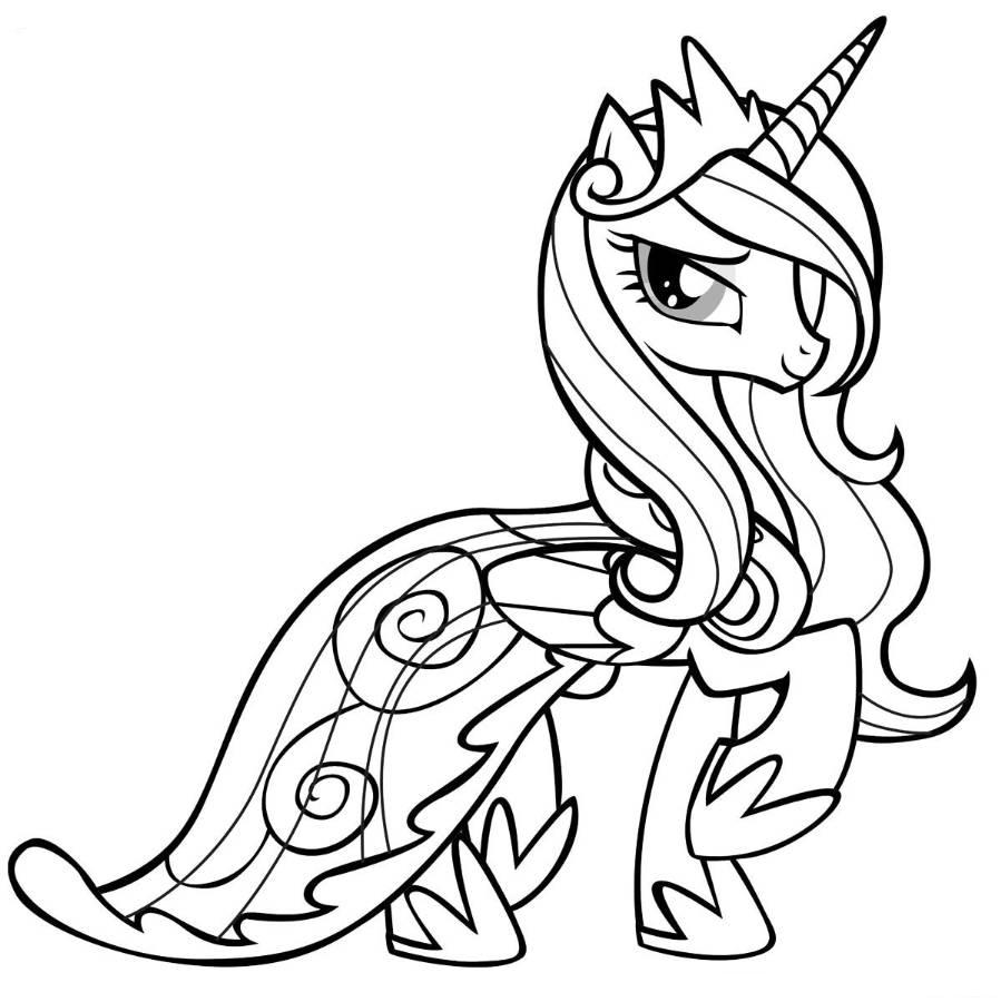 Coloring page: My Little Pony (Cartoons) #41880 - Free Printable Coloring Pages