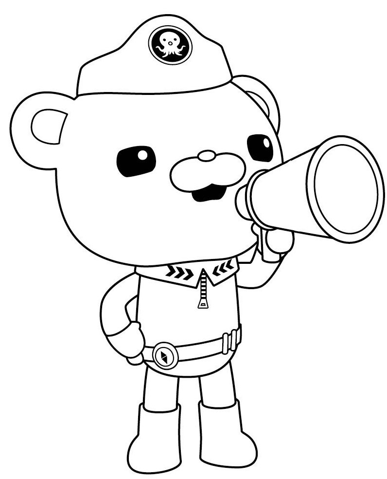 Coloring page: Octonauts (Cartoons) #40570 - Free Printable Coloring Pages