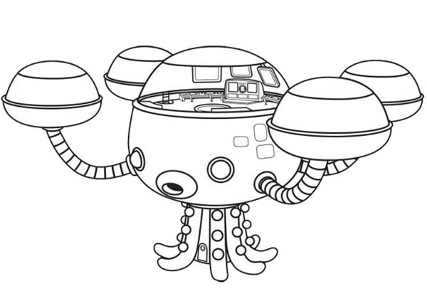 Coloring page: Octonauts (Cartoons) #40581 - Free Printable Coloring Pages
