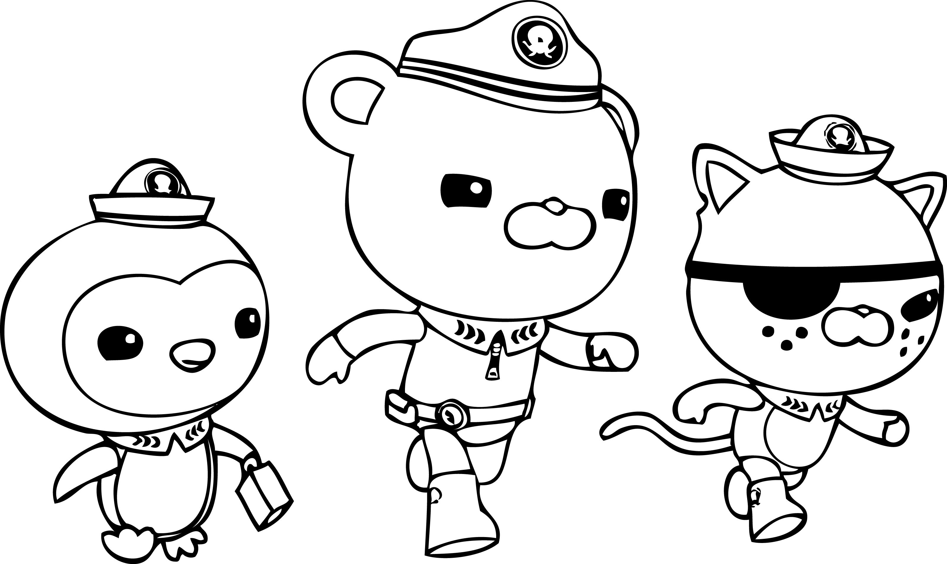 Coloring page: Octonauts (Cartoons) #40618 - Free Printable Coloring Pages
