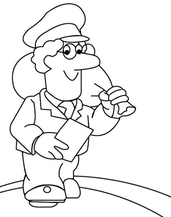 Coloring page: Postman Pat (Cartoons) #49589 - Free Printable Coloring Pages