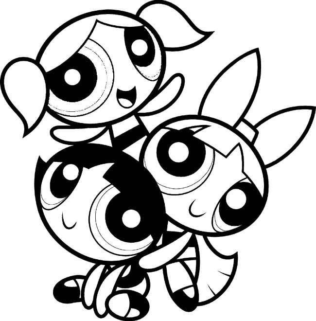 Coloring page: Powerpuff Girls (Cartoons) #39401 - Free Printable Coloring Pages