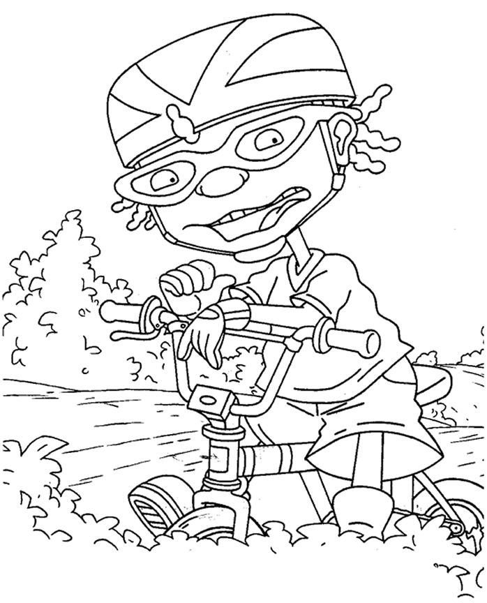 Coloring page: Rocket Power (Cartoons) #52233 - Free Printable Coloring Pages