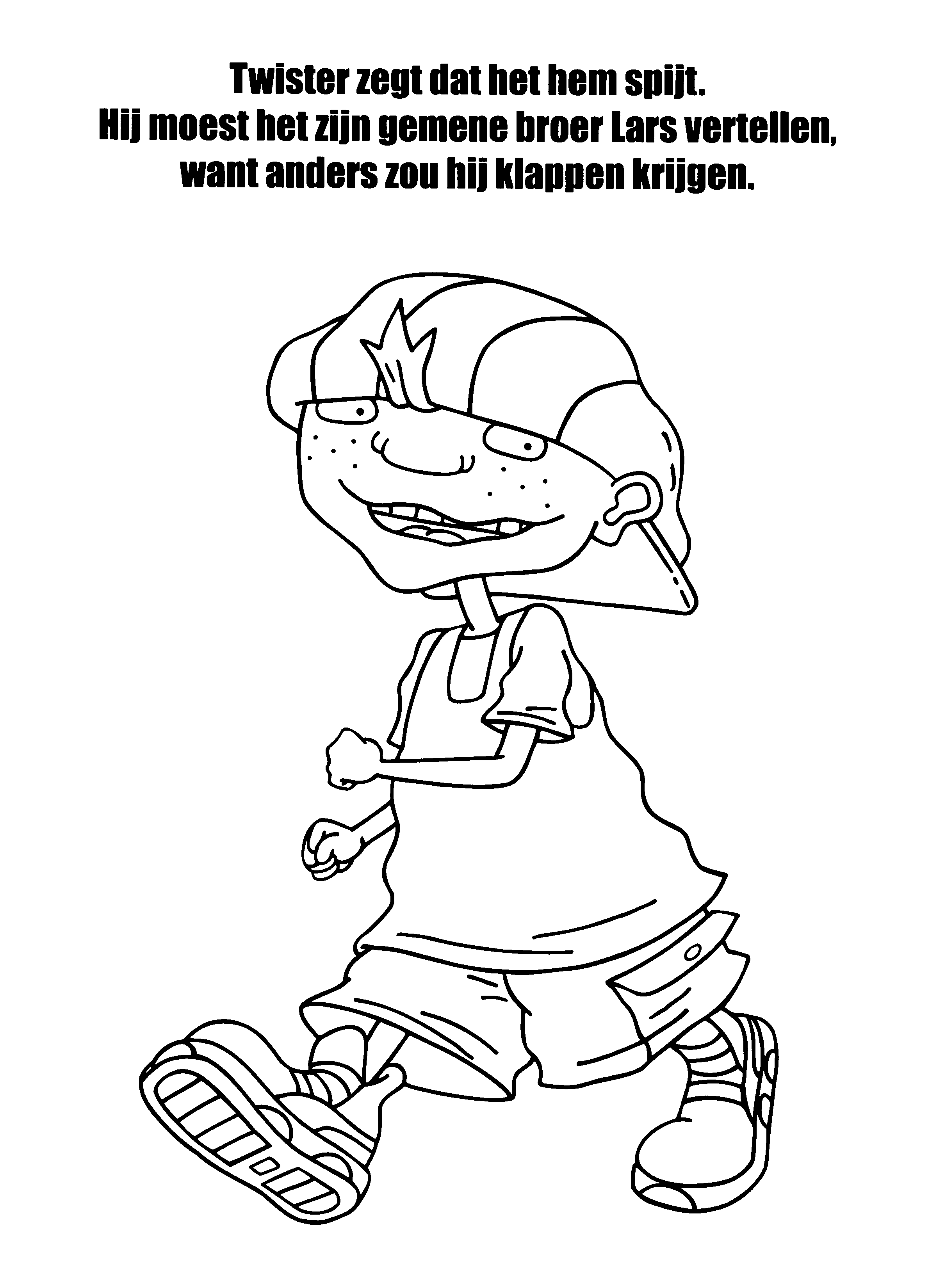 Coloring page: Rocket Power (Cartoons) #52245 - Free Printable Coloring Pages