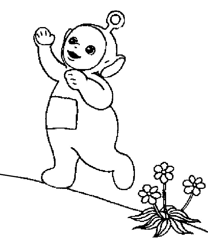 Coloring page: Teletubbies (Cartoons) #49678 - Free Printable Coloring Pages