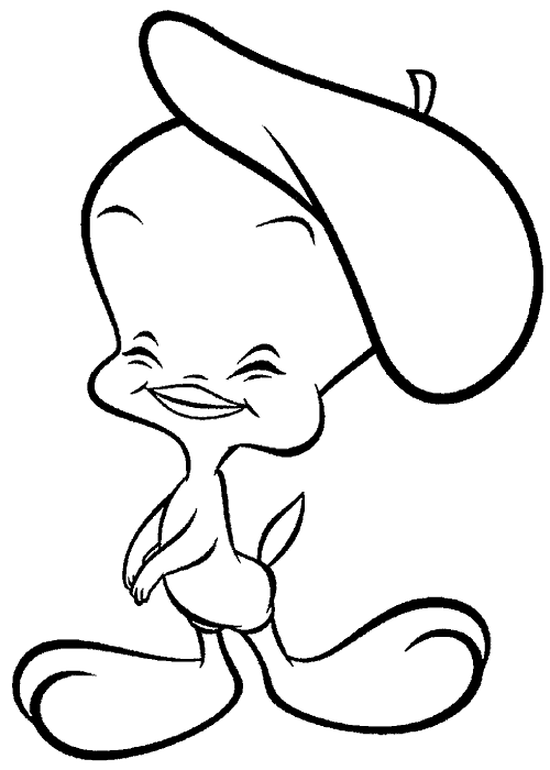 Coloring page: Tweety and Sylvester (Cartoons) #29291 - Free Printable Coloring Pages
