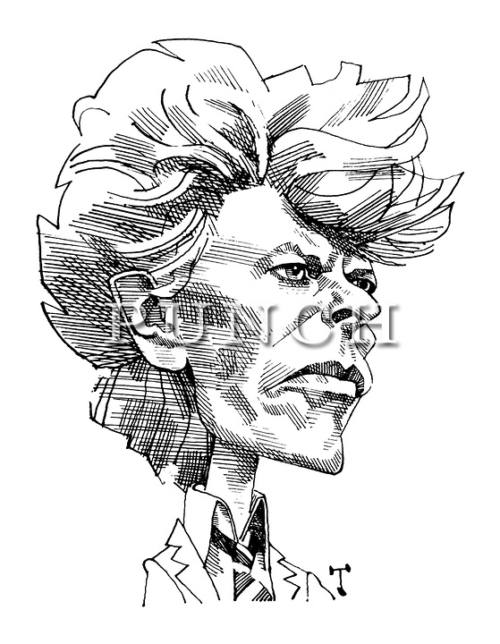 Coloring page: David Bowie (Celebrities) #122151 - Free Printable Coloring Pages