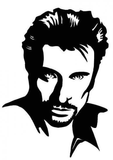 Coloring page: Johnny Hallyday (Celebrities) #123098 - Free Printable Coloring Pages