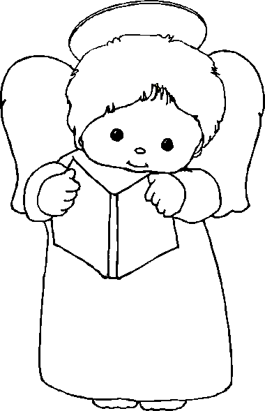 Coloring page: Angel (Characters) #86275 - Free Printable Coloring Pages