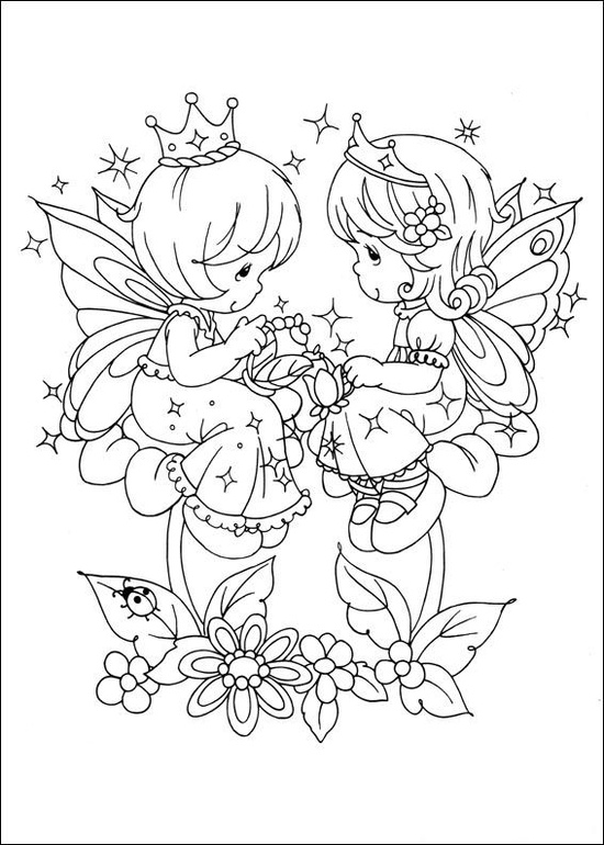 Coloring page: Angel (Characters) #86494 - Free Printable Coloring Pages