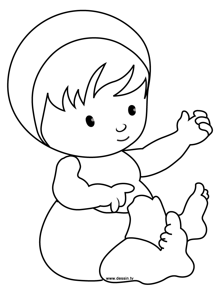 Coloring page: Baby (Characters) #86585 - Free Printable Coloring Pages
