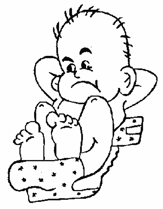 Coloring page: Baby (Characters) #86738 - Free Printable Coloring Pages