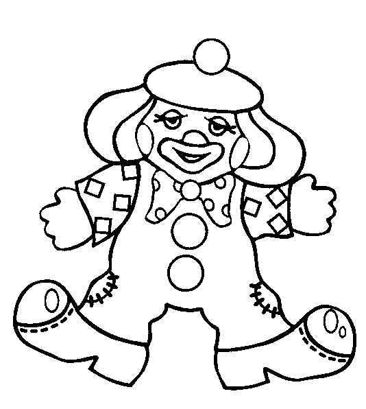 Coloring page: Clown (Characters) #91107 - Free Printable Coloring Pages
