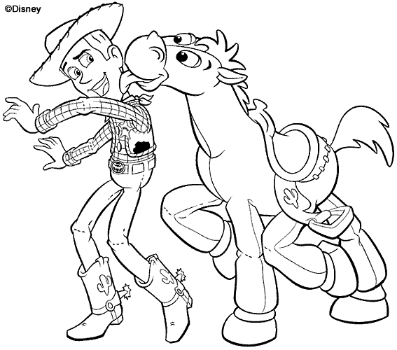 Coloring page: Cowboy (Characters) #91587 - Free Printable Coloring Pages