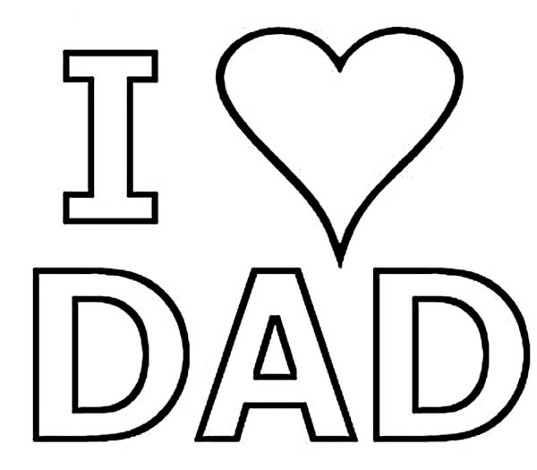 Coloring page: Dad (Characters) #103843 - Free Printable Coloring Pages