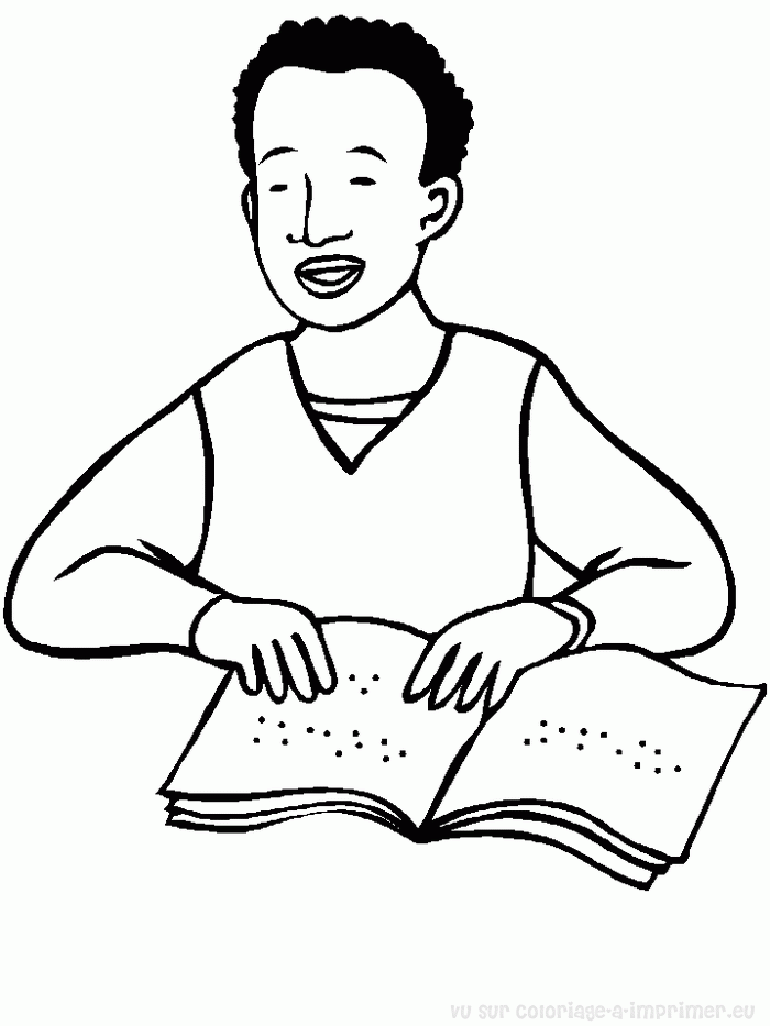 Coloring page: Disabled Person (Characters) #98416 - Free Printable Coloring Pages