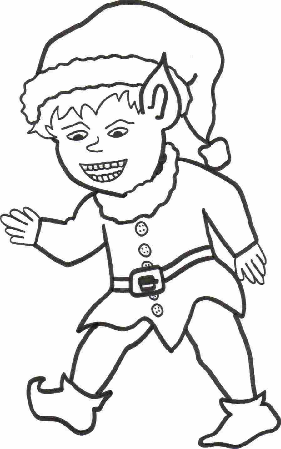 Coloring page: Elf (Characters) #93868 - Free Printable Coloring Pages