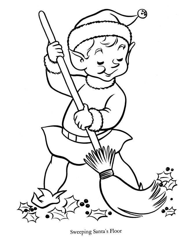 Coloring page: Elf (Characters) #93925 - Free Printable Coloring Pages