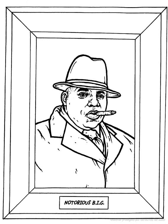 Coloring page: Gangster (Characters) #149986 - Free Printable Coloring Pages
