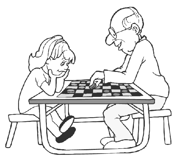 Coloring page: Grandparents (Characters) #150637 - Free Printable Coloring Pages