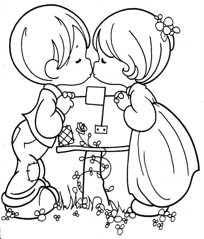 Coloring page: In Love (Characters) #88726 - Free Printable Coloring Pages