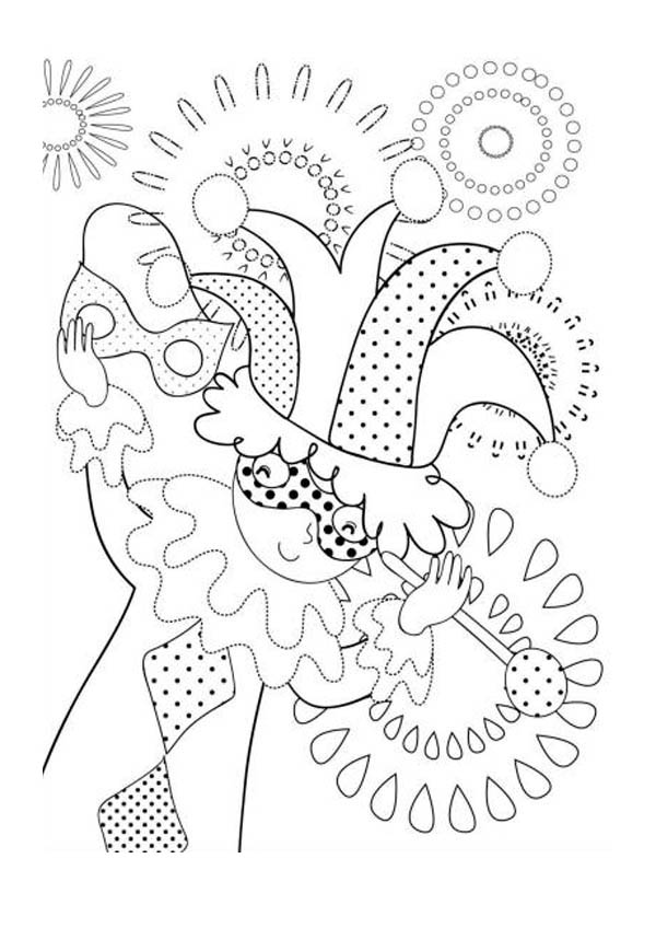 Coloring page: Jester (Characters) #148663 - Free Printable Coloring Pages