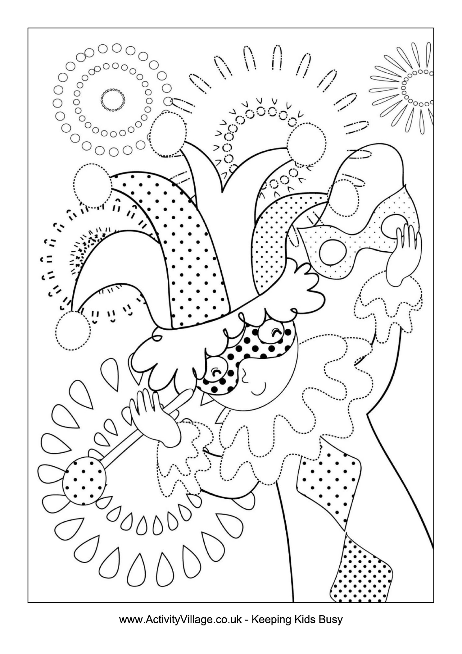 Coloring page: Jester (Characters) #148671 - Free Printable Coloring Pages