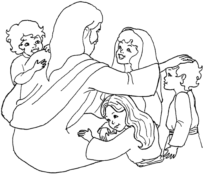 Coloring page: Jesus (Characters) #98869 - Free Printable Coloring Pages