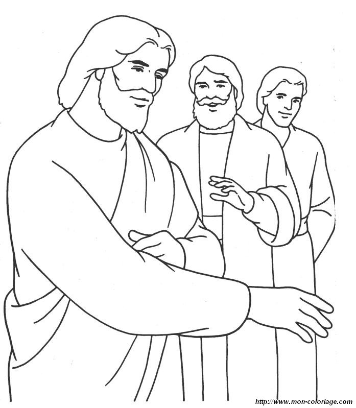 Coloring page: Jesus (Characters) #98942 - Free Printable Coloring Pages