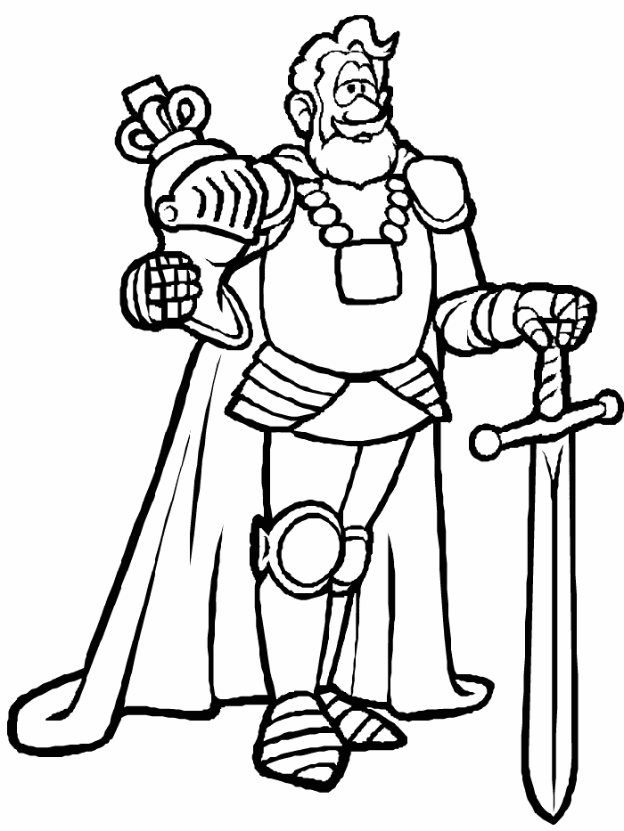Coloring page: King (Characters) #106957 - Free Printable Coloring Pages