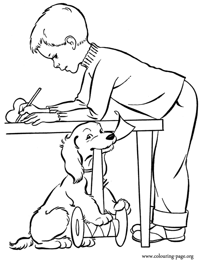 Coloring page: Little Boy (Characters) #97363 - Free Printable Coloring Pages